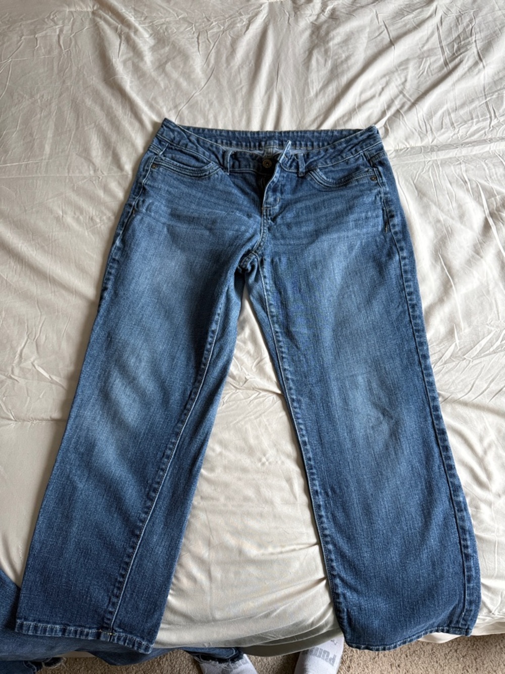 Simply Vera Vera Wang Men's Medium Blue Bootcut Jeans
